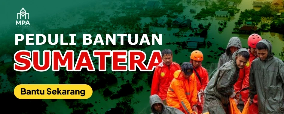 banner peduli sumatera